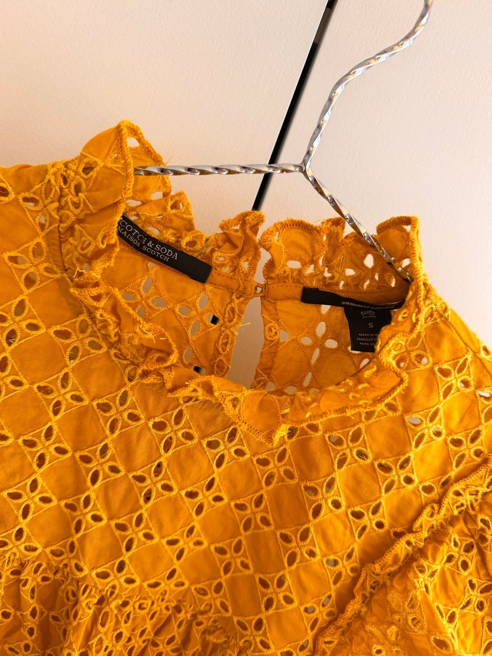 Maison Scotch Blusen: Chemise Scotch & Soda couleur moutarde – Gebraucht aus La conversion von Repio 2