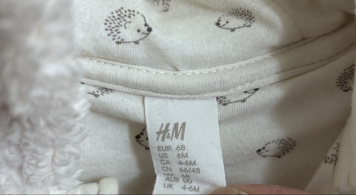 H&M Pagliaccetti: Baby Winter Bear Overall Gr. 68 – Usato da Vordemwald venduto da has_796n 1