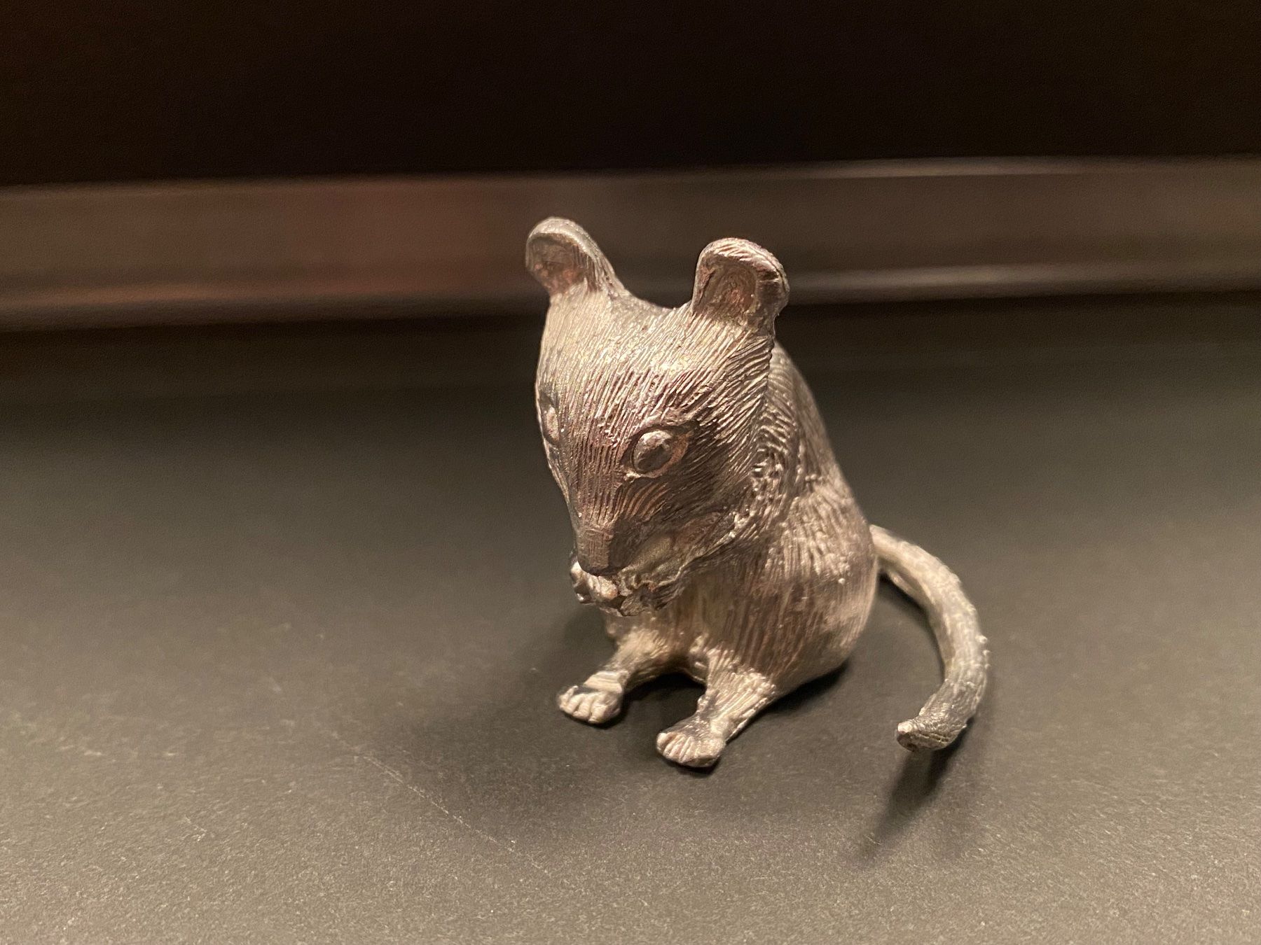 Statuette: 2 süsse Zinn-Mäuse – Usato da Wetzikon ZH venduto da rradix1 2