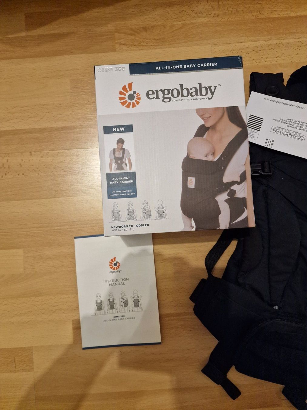 Ergo Baby Bauch- & Rückentragen: Ergobaby Omni 360 Babytrage – Neu und originalverpackt aus Buchrain von Sssschaller 3
