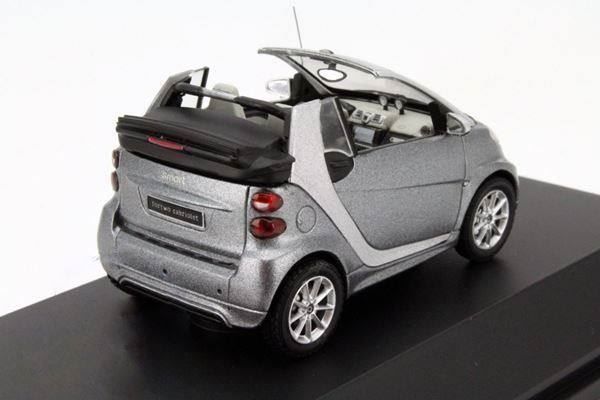 Smart Modellautos: Smart Fortwo Cabriolet 2007-2016 grau / silber / schwarz – Neu und originalverpackt aus Gerlafingen von espero88 1