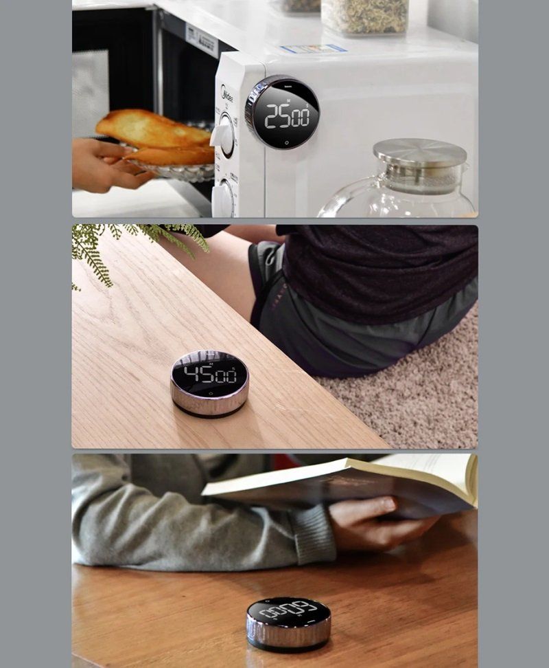 Elettrodomestici da cucina: Baseus Magnetischer Küchentimer | LED-Anzeige | Countdown – Nuovo e nell'imballaggio originale da Malans GR venduto da BUYBEST-Schweiz 6