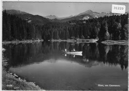 Flims, am Caumasee - Ruderboot
