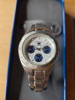 Fossil Blue, Chronograph Edelstahl Uhr