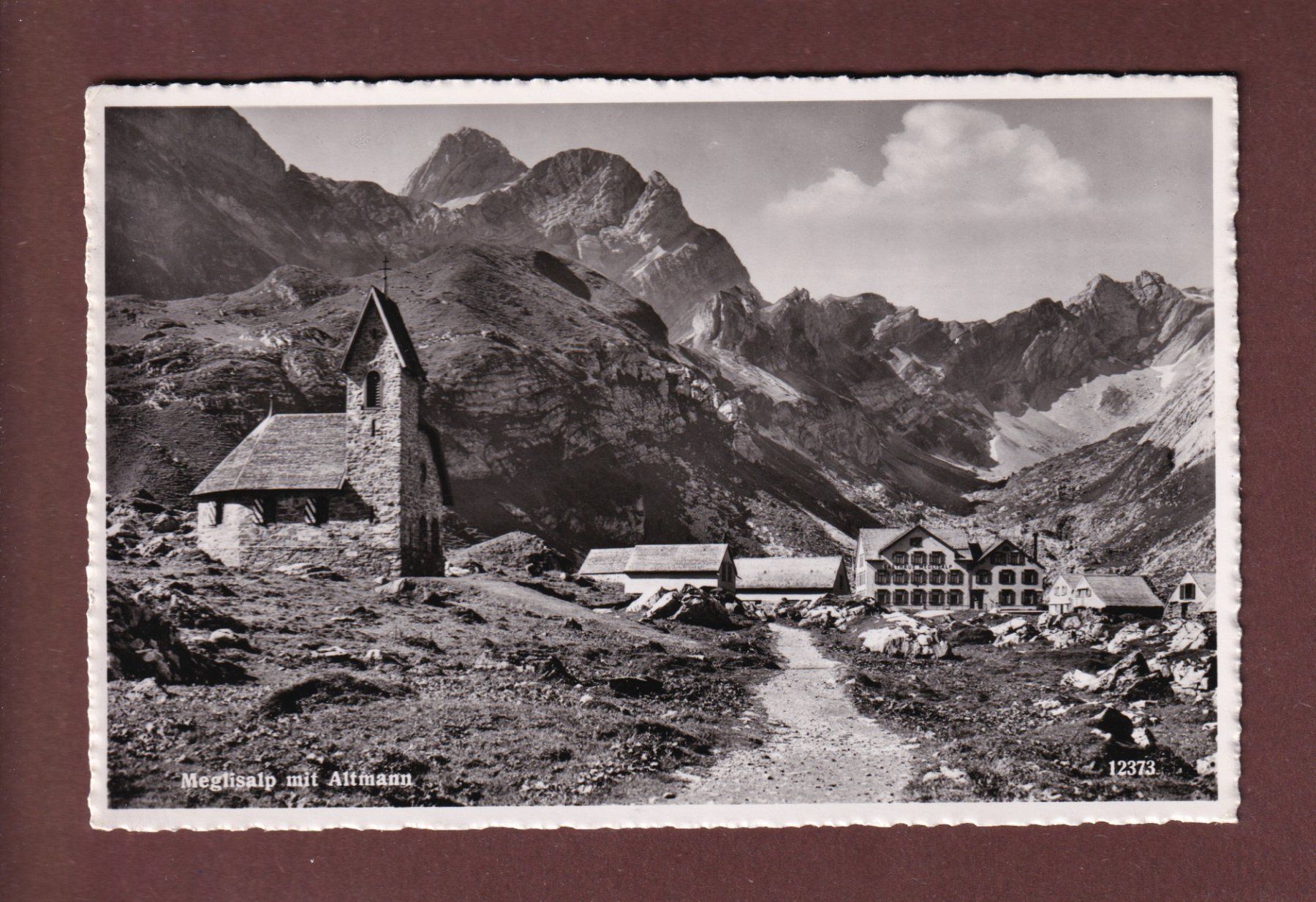 Cartes postales: MEGLISALP mit Altmann – D'occasion à Pully par nicecards-shop