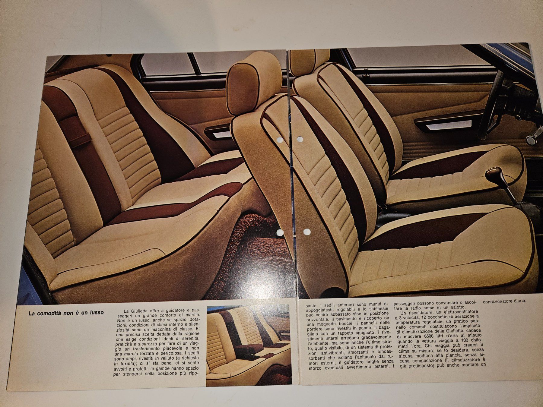 Alfa Romeo Documenti: Alfa Romeo Giulietta Prospekt deutsch Oldtimer – Usato da Gunzwil venduto da Charro03 1