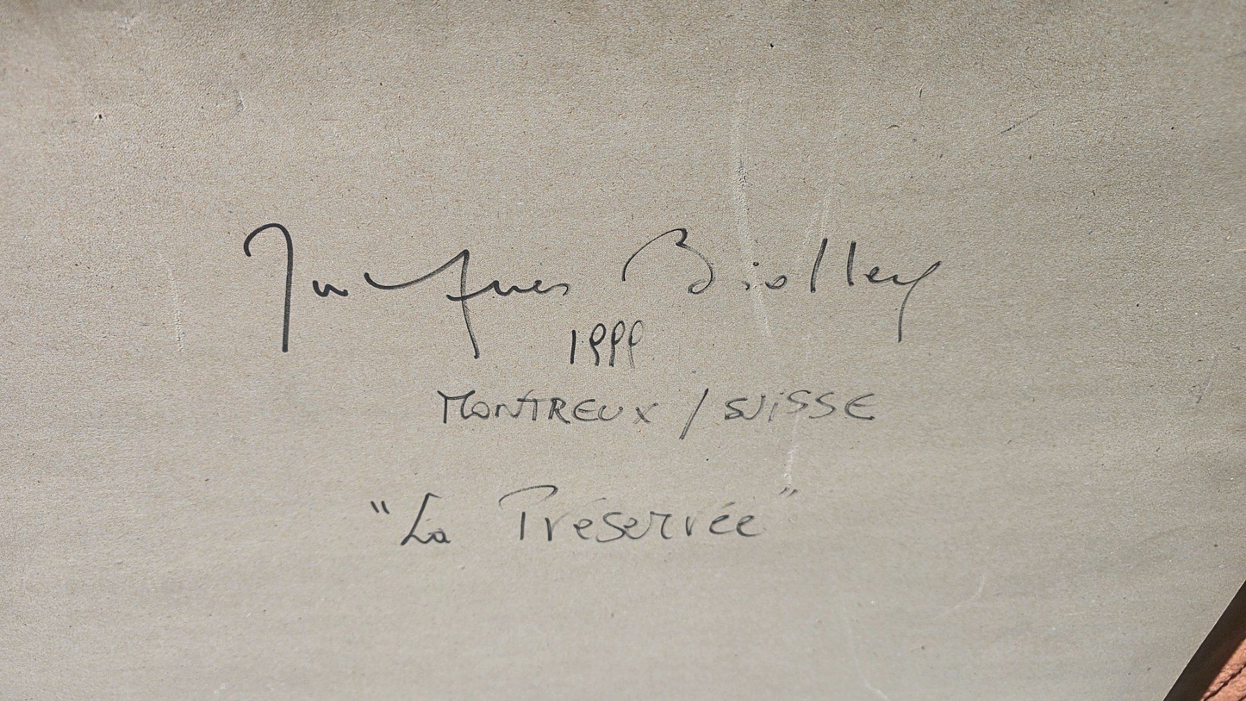 Dipinti: Jacques BIOLLEY (1957) pastel – Nuovo (secondo la descrizione) da Etoy venduto da angi020 9
