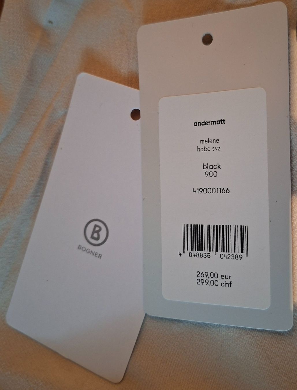 Bogner Borse da donna: Bogner Halbmond Handtasche schwarz – Nuovo (secondo la descrizione) da Weisslingen venduto da sug_vq8z 1