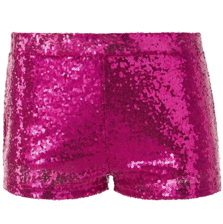 %Pailletten-Shorts spink, Grösse S
