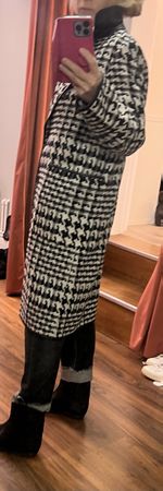 Mantel Comma neu Gr.34/36 Hahnentritt lässig