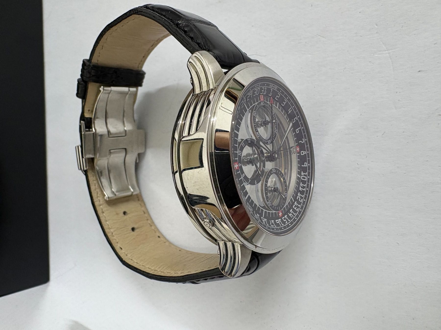 Orologi: Quinting Chronograph Transparent Sapphire – Usato da Zermatt venduto da Schindler_Zermatt 2