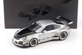 1:43 IXO Porsche 911 997-2 Rwb Coupe 2008 Silver MOC337.22