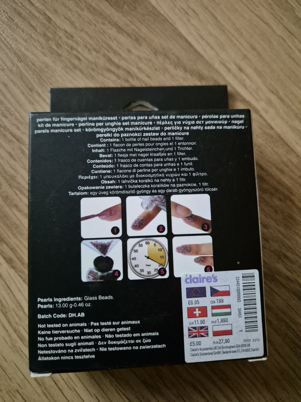 Smalto per unghie: Perlen für Finger Nagellack – Nuovo (secondo la descrizione) da Langenthal venduto da Polarisstern 1