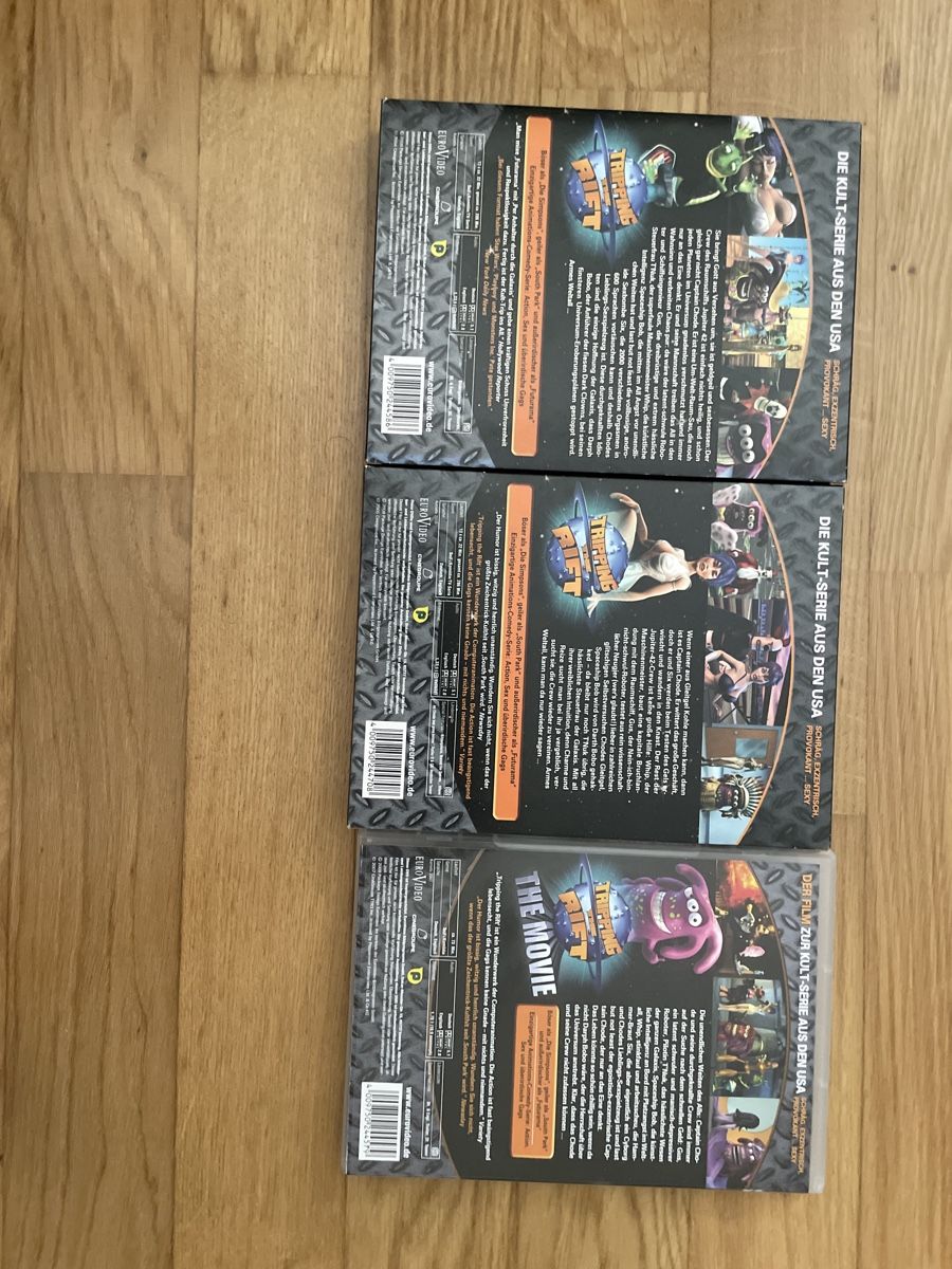 Tripping the Rift Staffel 1&2 + Film DVD (Gebraucht) in Hagendorn für ...
