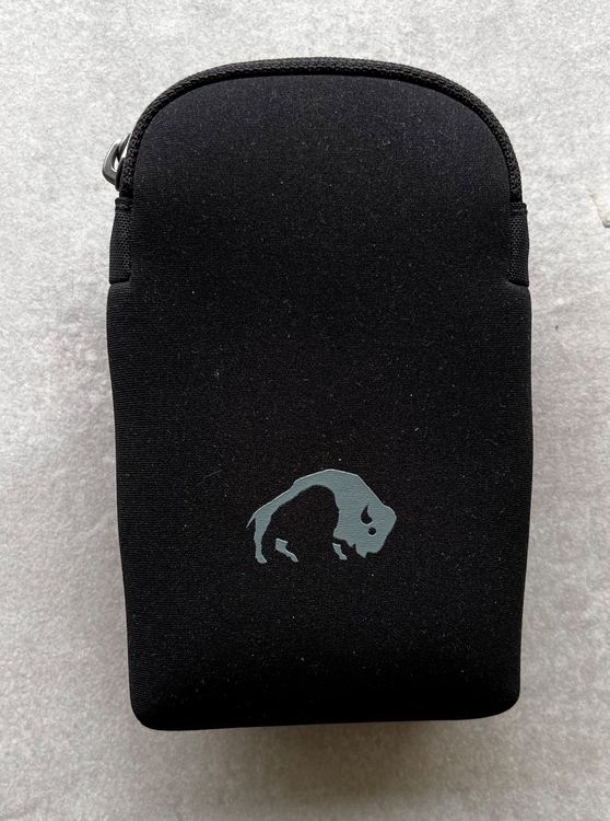 AF-WAN Neopren Bleistifttasche – Waschbar, Robust, Mit Reißverschluss, Ovales Design In Schwarz