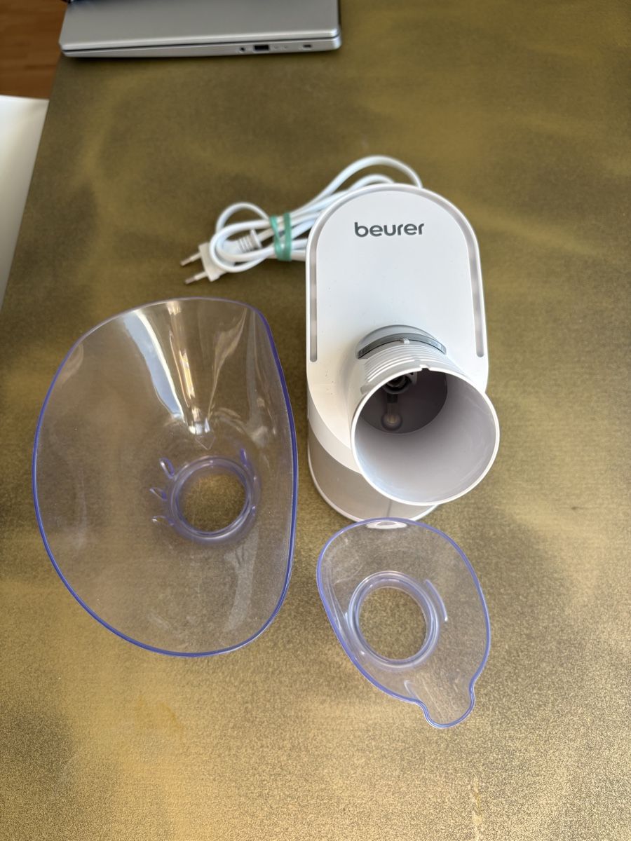 Beurer Attrezzature mediche: Beurer Inhalationsgerät ungebraucht  – Nuovo (secondo la descrizione) da Rehetobel venduto da p_h_2rdn 1