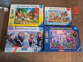 Verschiedene Puzzle