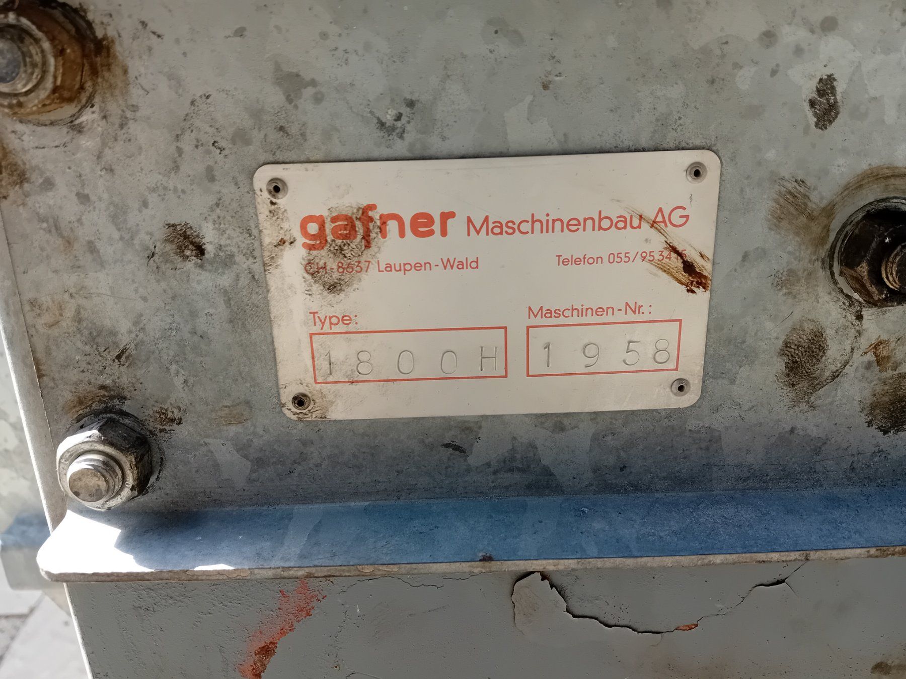 Gafner Düngerstreuer: GAFNER 1800H Mistzetter – Gebraucht aus Euthal von blacksheep336 5