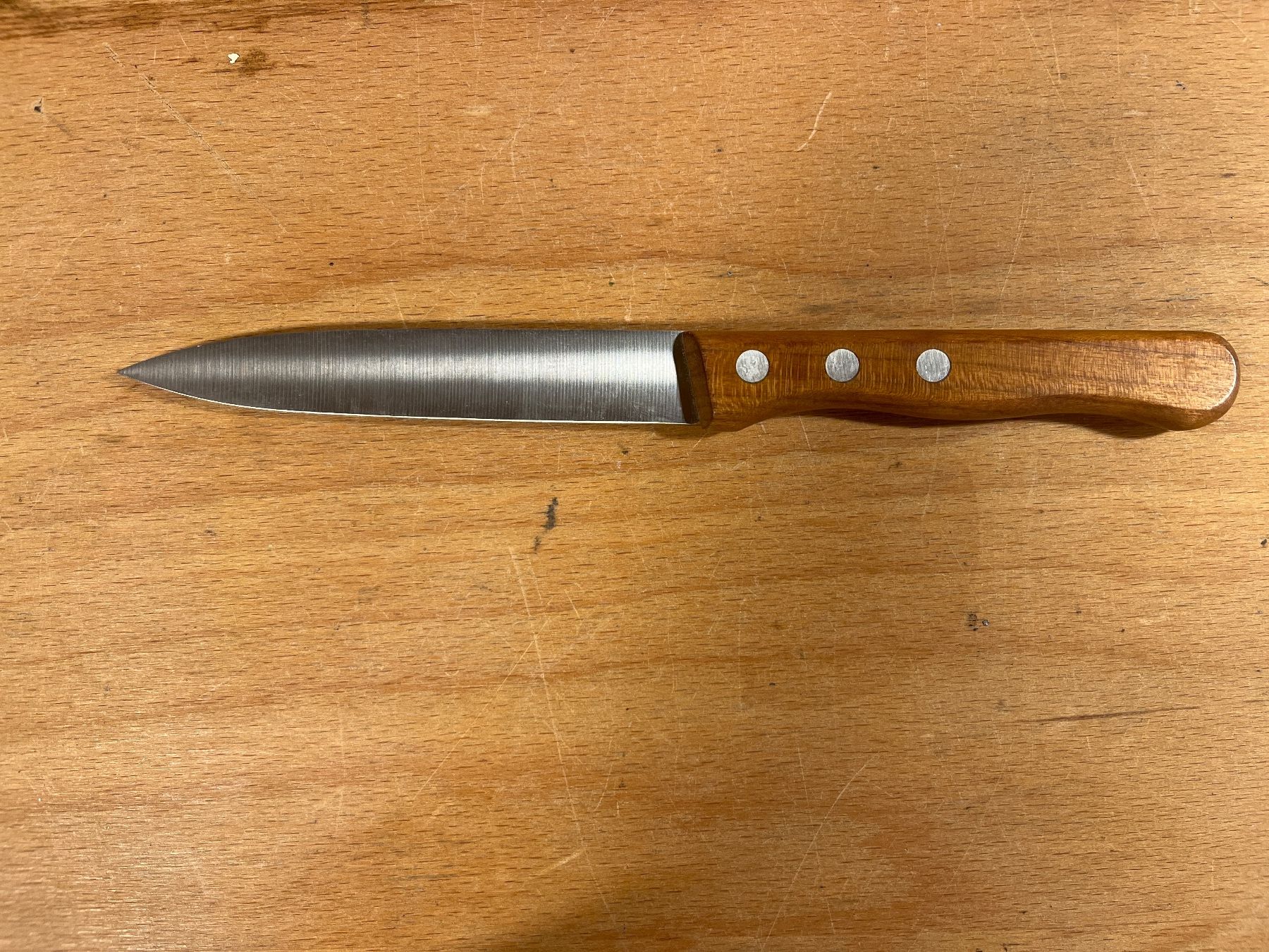 Küchenmesser: Kochmesser Gemüsemesser Klinge 12.5cm – Neu (gemäss Beschreibung) aus Murten von kkrusty