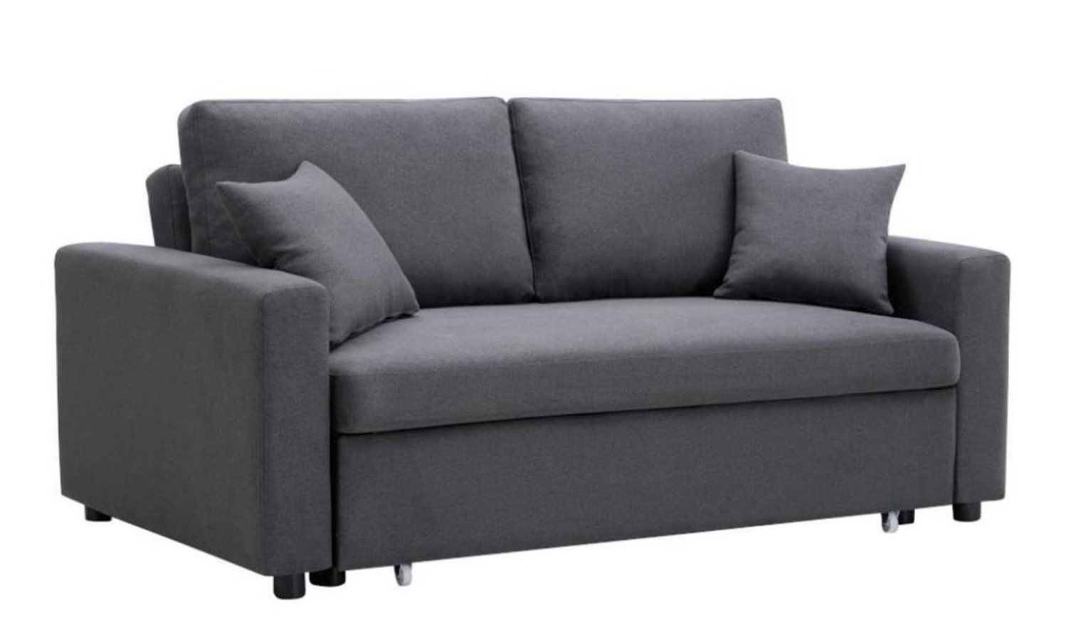 Sofas: 3-Sitzer-Schlafsof - Anthrazit – D'occasion à Horn par anarhamo