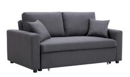 3-Sitzer-Schlafsof - Anthrazit