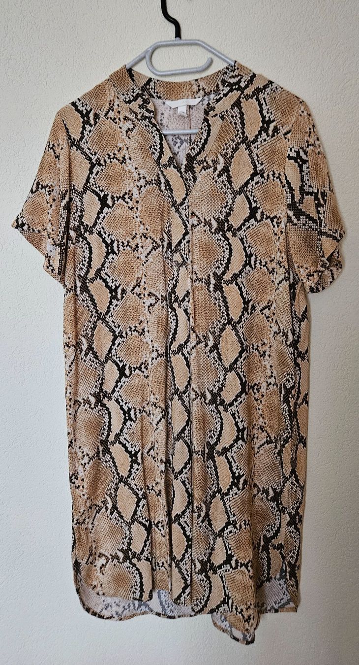 Vestiti: H&M Kleid, Gr. XS, Schlangenmuster – Usato da Kloten venduto da Kloten1