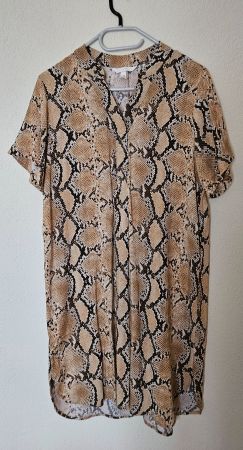 H&M Kleid, Gr. XS, Schlangenmuster