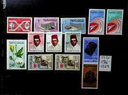 AFRIQUE MAROC TIMBRES NEUFS** 1966-1968 COTE 13.20 / ATR136