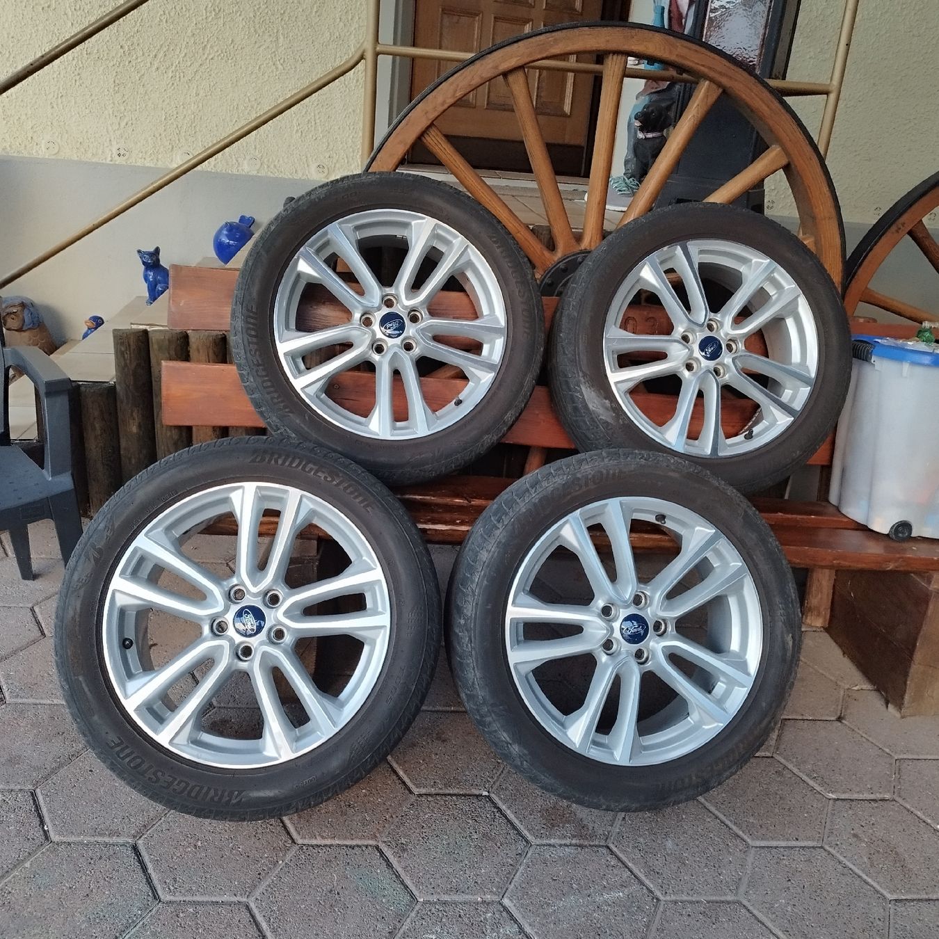 Ford Felgen: Alufelgen Ford Kuga  – Gebraucht aus strengelbach von Carola74
