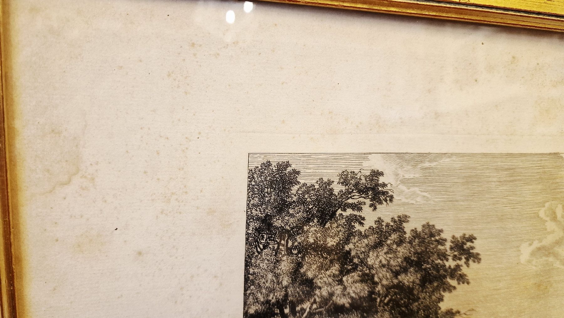 Gravures: Antike Stich 1792, gerahmt – D'occasion à BERN par Intarsia 4