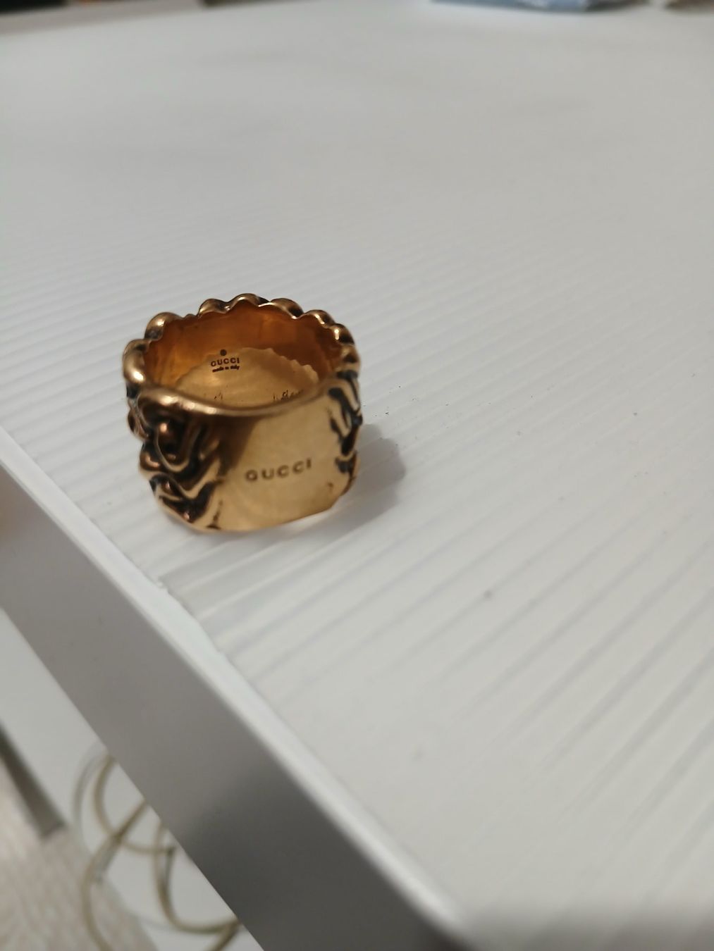 Gucci Bagues: Gucci ring "Lion mane" – D'occasion à Genève par GenevaLuxury 5