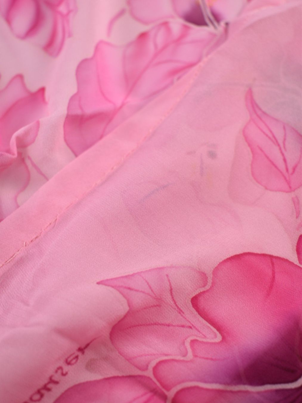 Foulards, Tücher & Schals: Seidentuch, handbemalt, Unikat, 51 x 146cm – Gebraucht aus Nürensdorf von 2ND_STORY 5