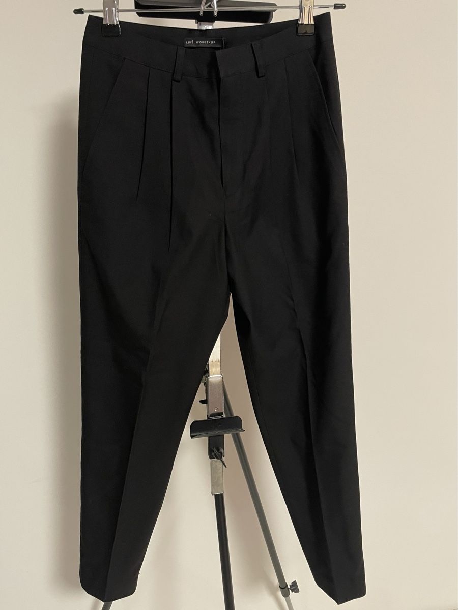 Pantaloni: NEW Libé - T S, Pantalon Élégant, noir – Nuovo e nell'imballaggio originale da Genève venduto da Rio10 1
