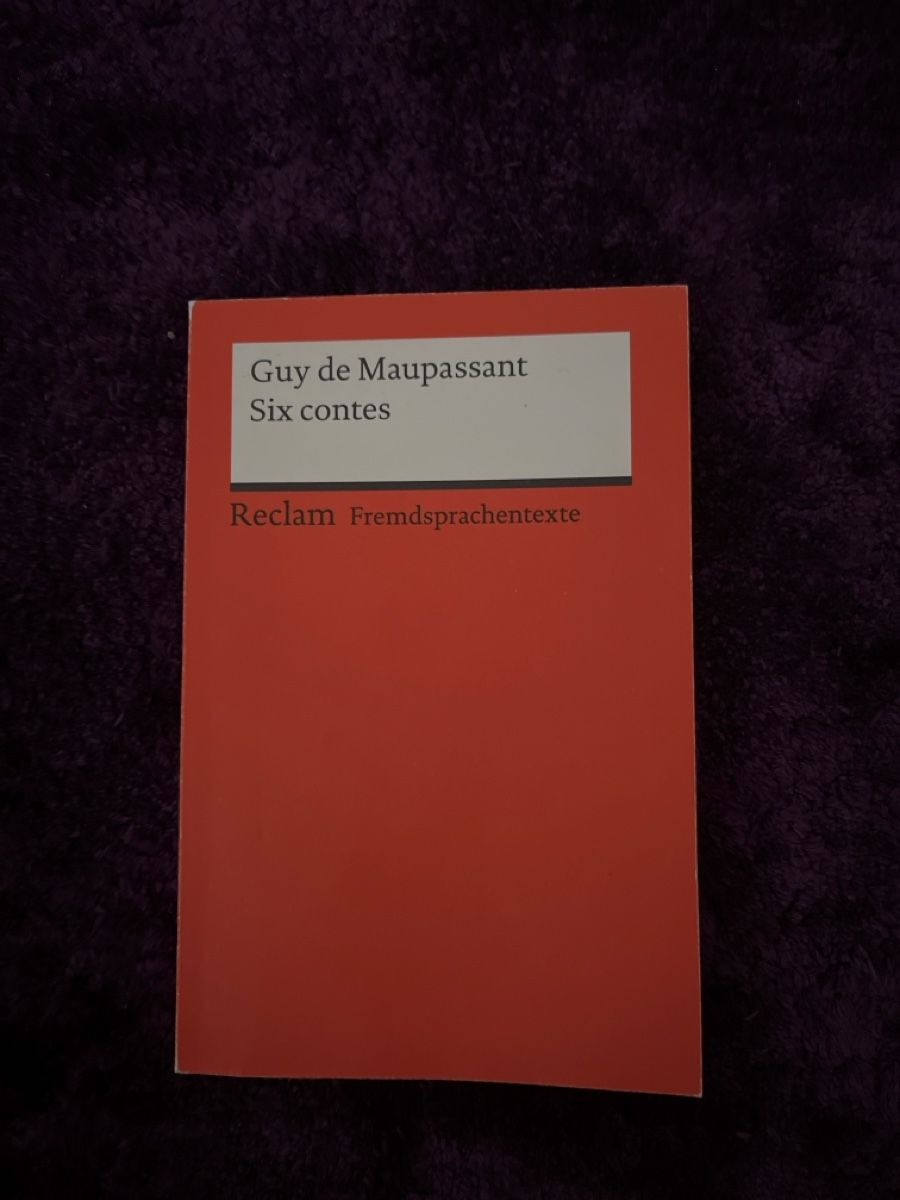 Bücher: Six Contes von Guy de Maupassant – Gebraucht aus Seuzach von i_22