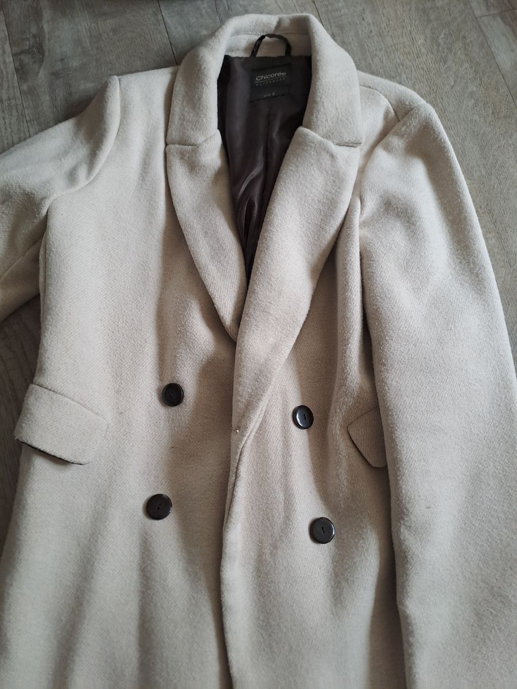 Cappotti: Chicorée Wintermantel, Grösse S, Beige – Usato da Rickenbach LU venduto da bishiida 1