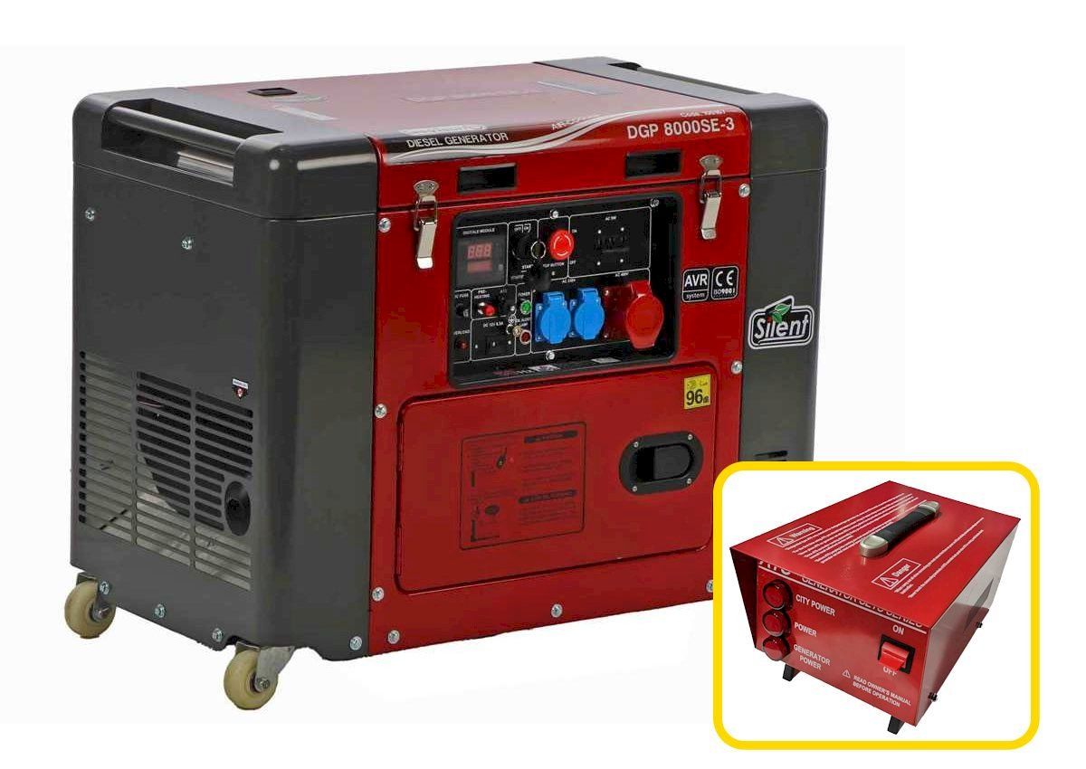 Generatori di corrente: GeoTech DGP8000SE-3 + ATS Stromerzeuger – Nuovo e nell'imballaggio originale da Bottighofen venduto da zaap