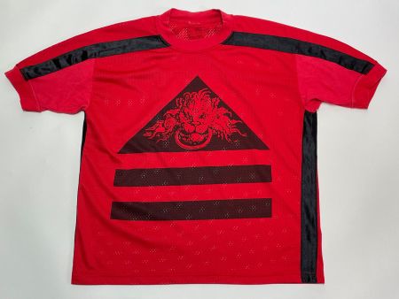 Vintage 90s Mesh Jersey Proline Races Lion Sz boxy L