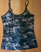 Damen Top Militär Tarnmuster Grösse S neu