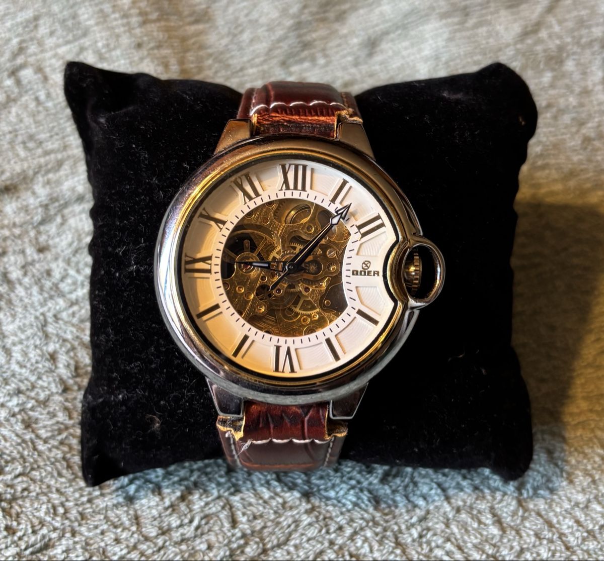 Orologi: Herren Uhr Goer G8060 Analog – Nuovo (secondo la descrizione) da Erlinsbach venduto da moseco
