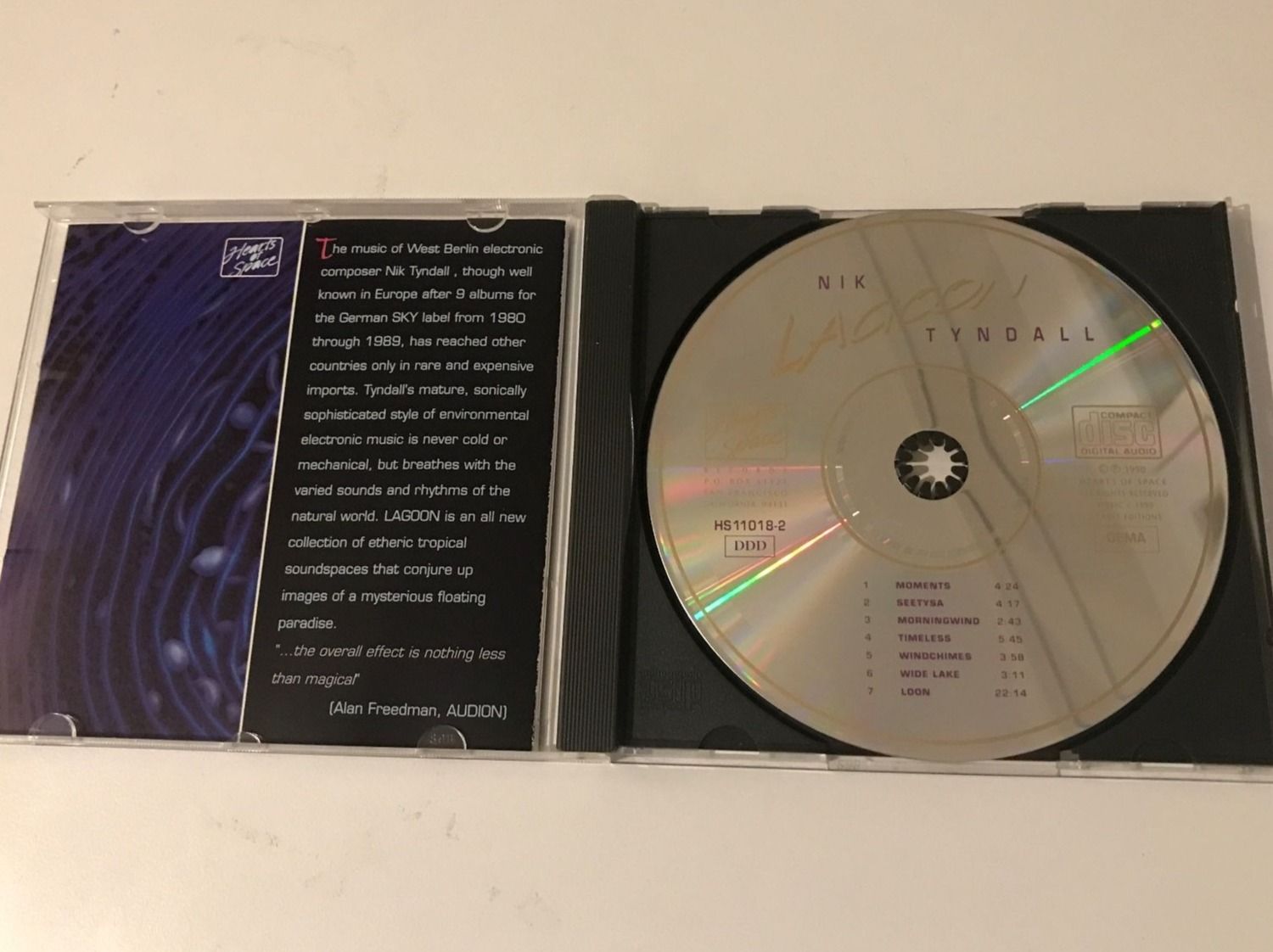 CD: CD- Nik Tyndall- Lagoon – Usato da Guntershausen venduto da Gloominati 2