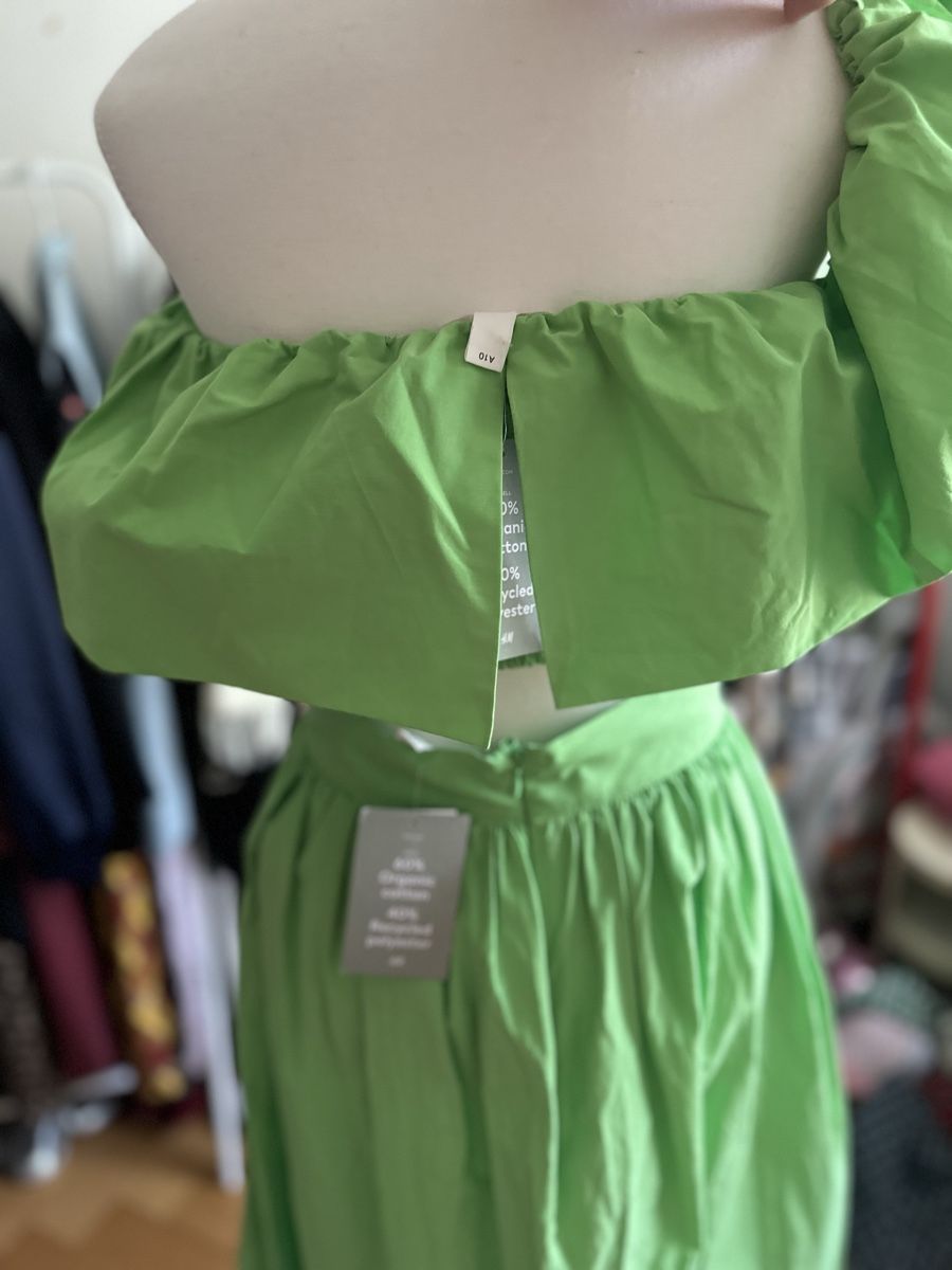 H&M Vestiti: Wunderschönes knallgrünes H&M Set NEU – Nuovo e nell'imballaggio originale da Zürich venduto da PuraVida111 6