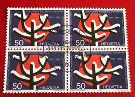 4 er Block Nr.728 mit Vollstempel Bern