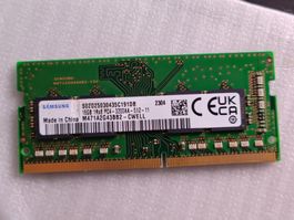 Samsung RAM 16GB DDR4 3200MHz gebraucht funktionsfähig