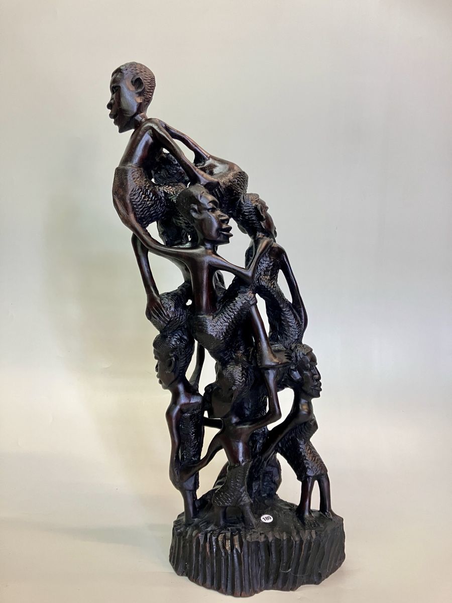 Sculture & Statue: Uiamaa Lebensbaum Figur aus Ebenholz – Usato da Horw venduto da luzernicus 1