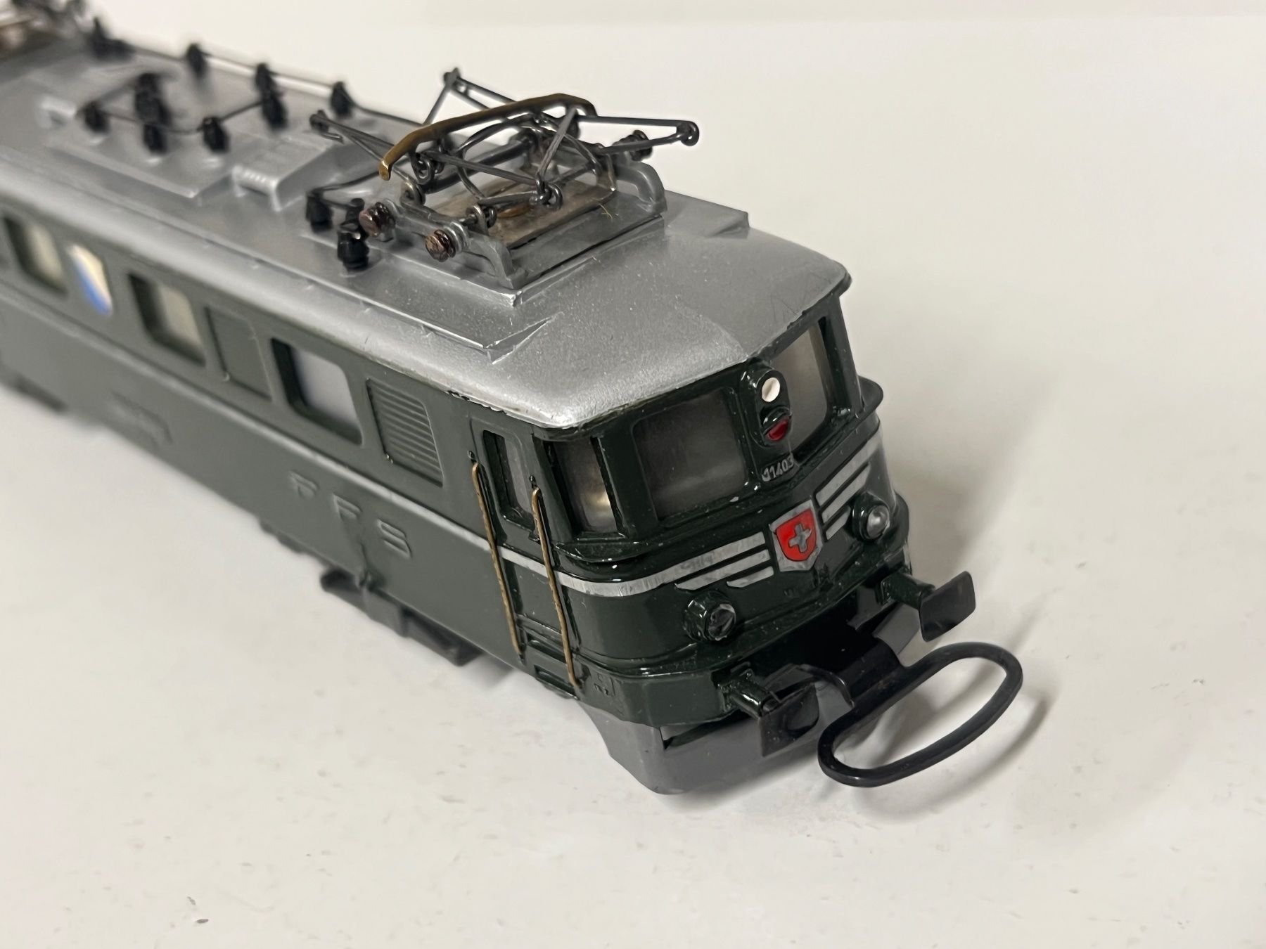 Wesa Modellini di ferrovie: Wesa Ae 6/6 SBB CFF – Usato da Geroldswil venduto da TopTrain54 3
