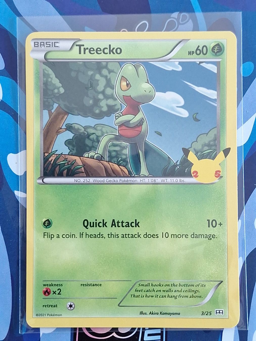 Pokémon Carte collezionabili: Treecko - Promo 25th Celebrations McDonalds #7.8 – Usato da Altstätten SG venduto da GGsGameshop