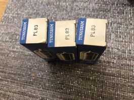 3x Radio/TV Antik Röhre PL83