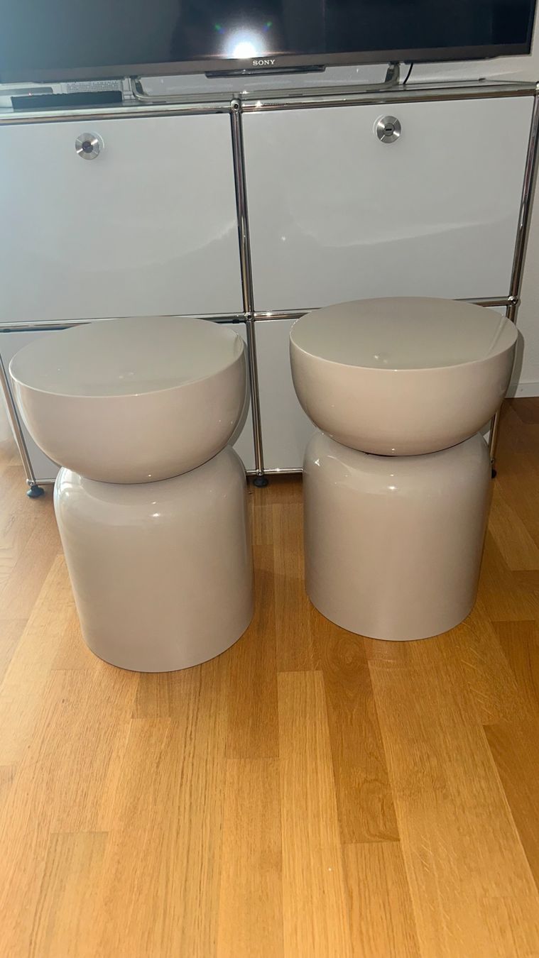 Pfister Tavoli: Beistelltisch/ Hocker/ Nachttisch n. Ikea – Usato da Meggen venduto da Fenchel92 1