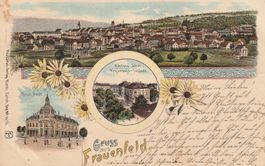 AK  Gruss aus  Frauenfeld Litho 1901
