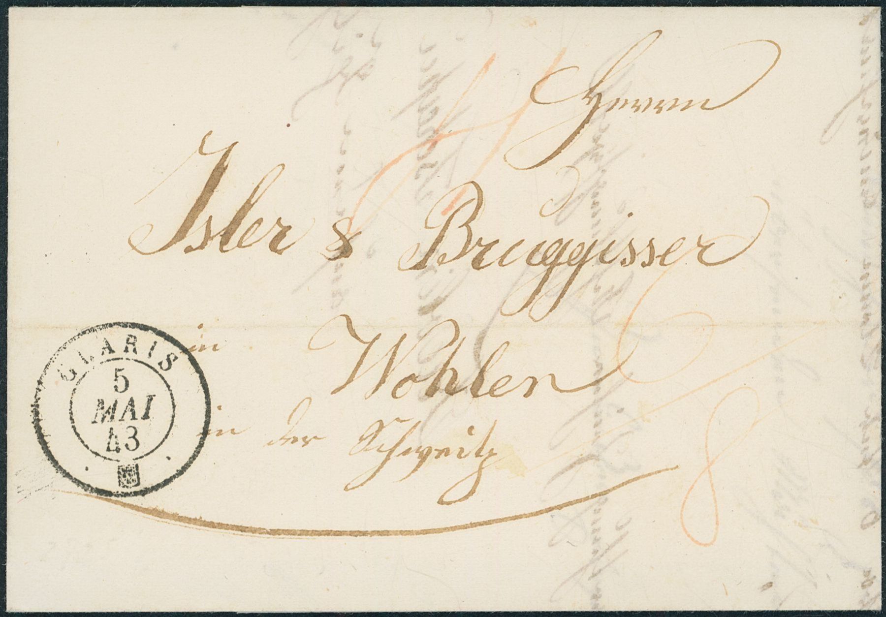 Alle Briefmarken: GLS Glarus - Brief – Gebraucht aus Schindellegi von leecollect